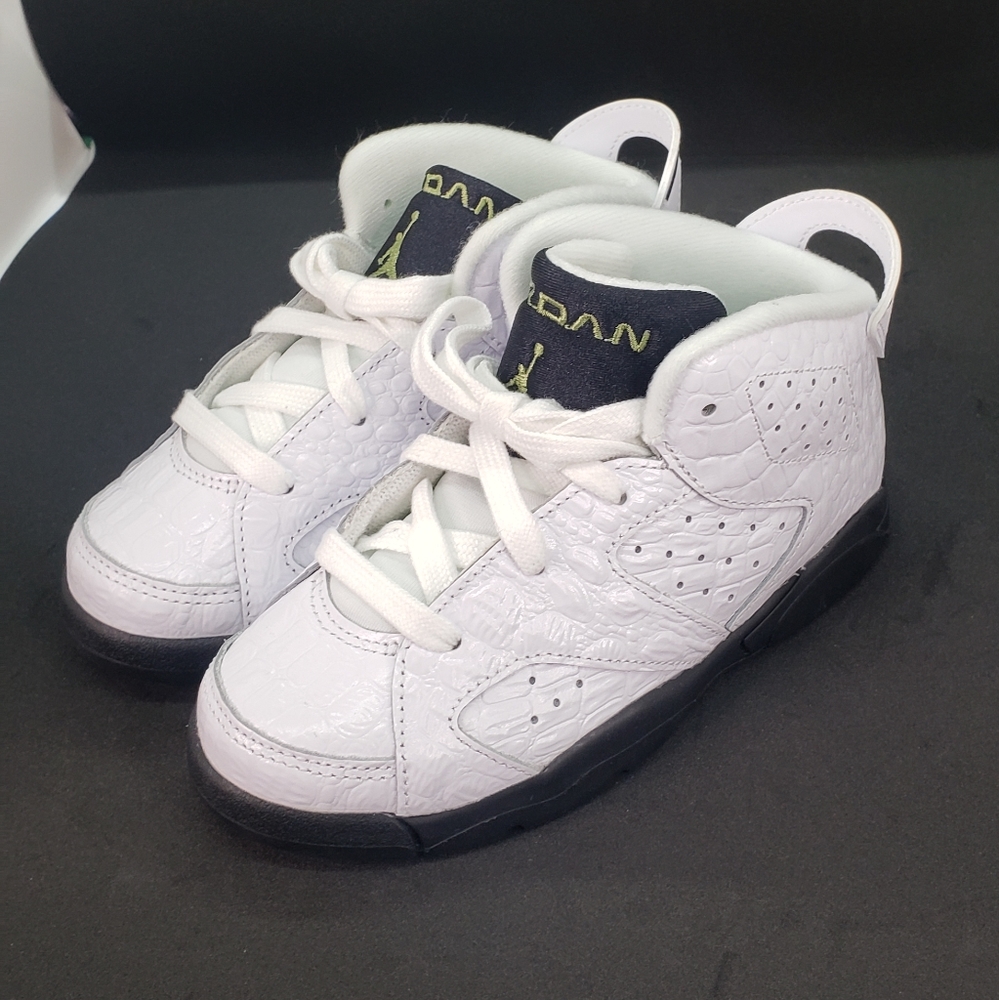 RARE Toddler Jordan Retro 6 "Alligator" SZ 10 - Picture 5 of 15